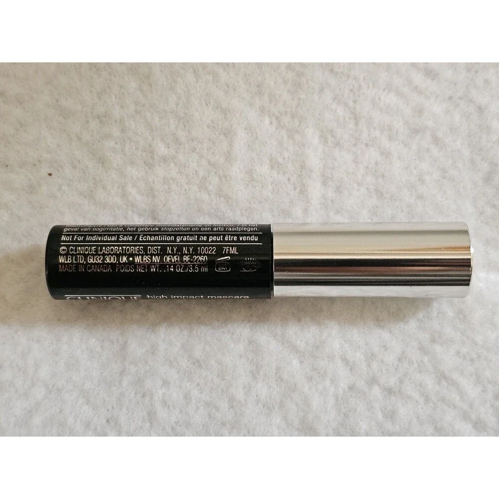 Clinique High Impact Mascara Black Sample Travel Trial 0.14 oz.
